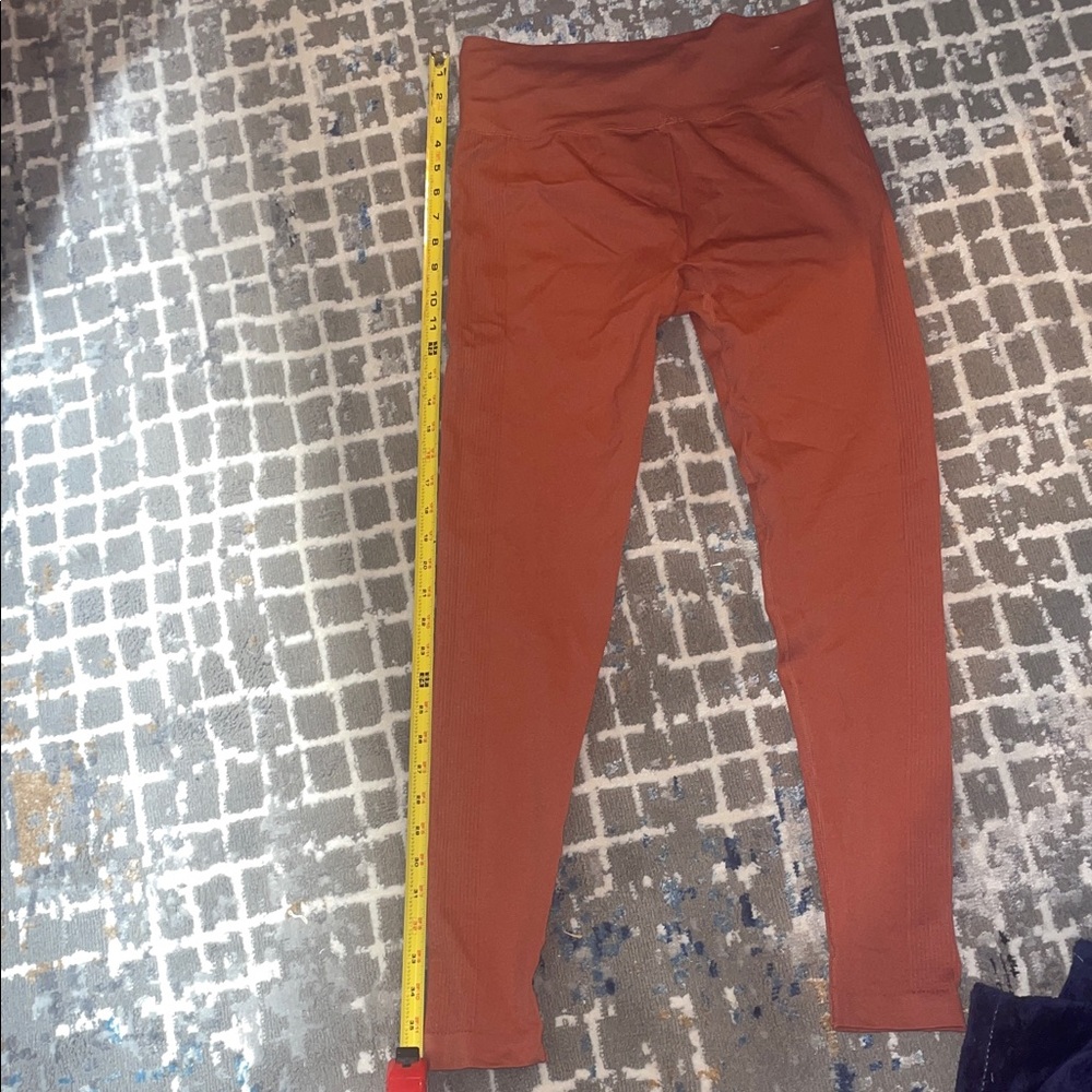 Forever 21 Women's Rust Leggings